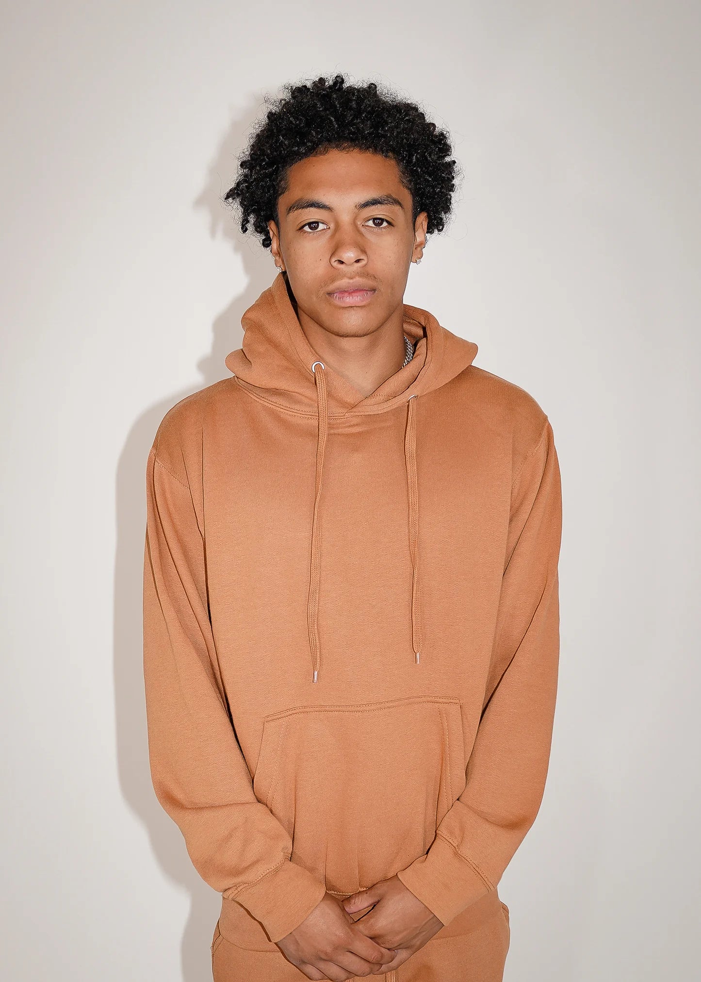 Camel Heavy Blend Fleece Hooded SweatShirt