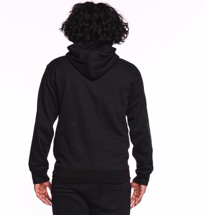 Black Heavy Blend Fleece Hooded SweatShirt