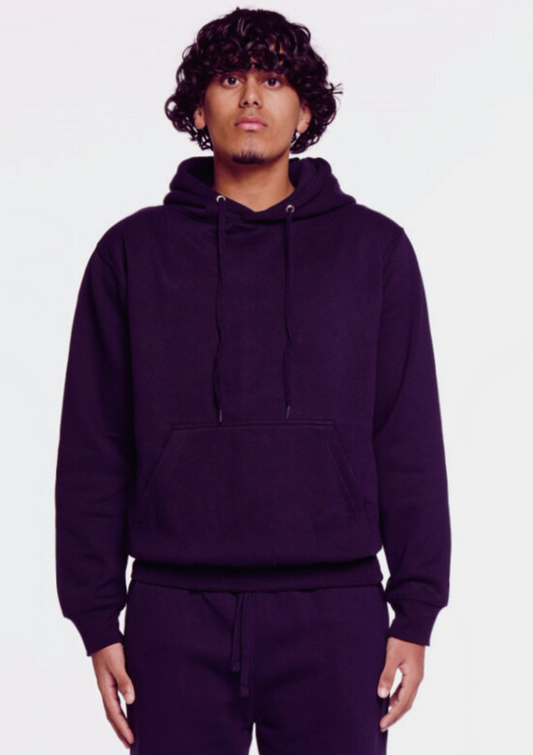 Navy Heavy Blend Fleece Hooded Sweatshirt