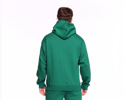 Kelly Green Heavy Blend Fleece Hooded Sweatshirt