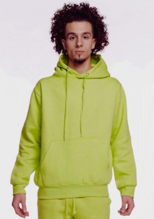 Neon Lime Heavy Blend Fleece SweatShirt