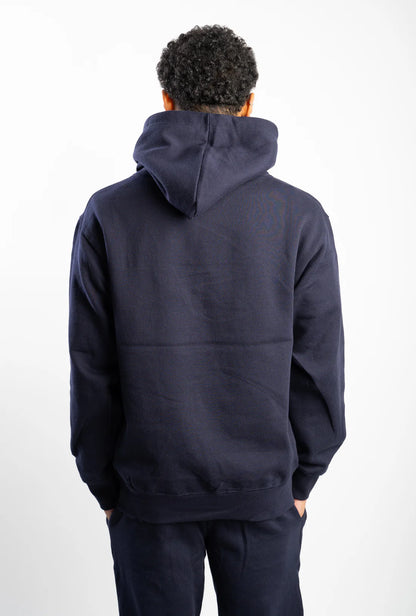 Navy Heavy Blend Fleece Hooded Sweatshirt