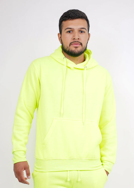 Neon Lime Heavy Blend Fleece SweatShirt