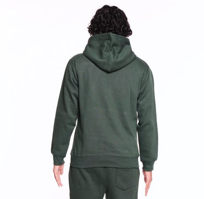 Hunter Green Heavy Blend Fleece Hooded Sweatshirt