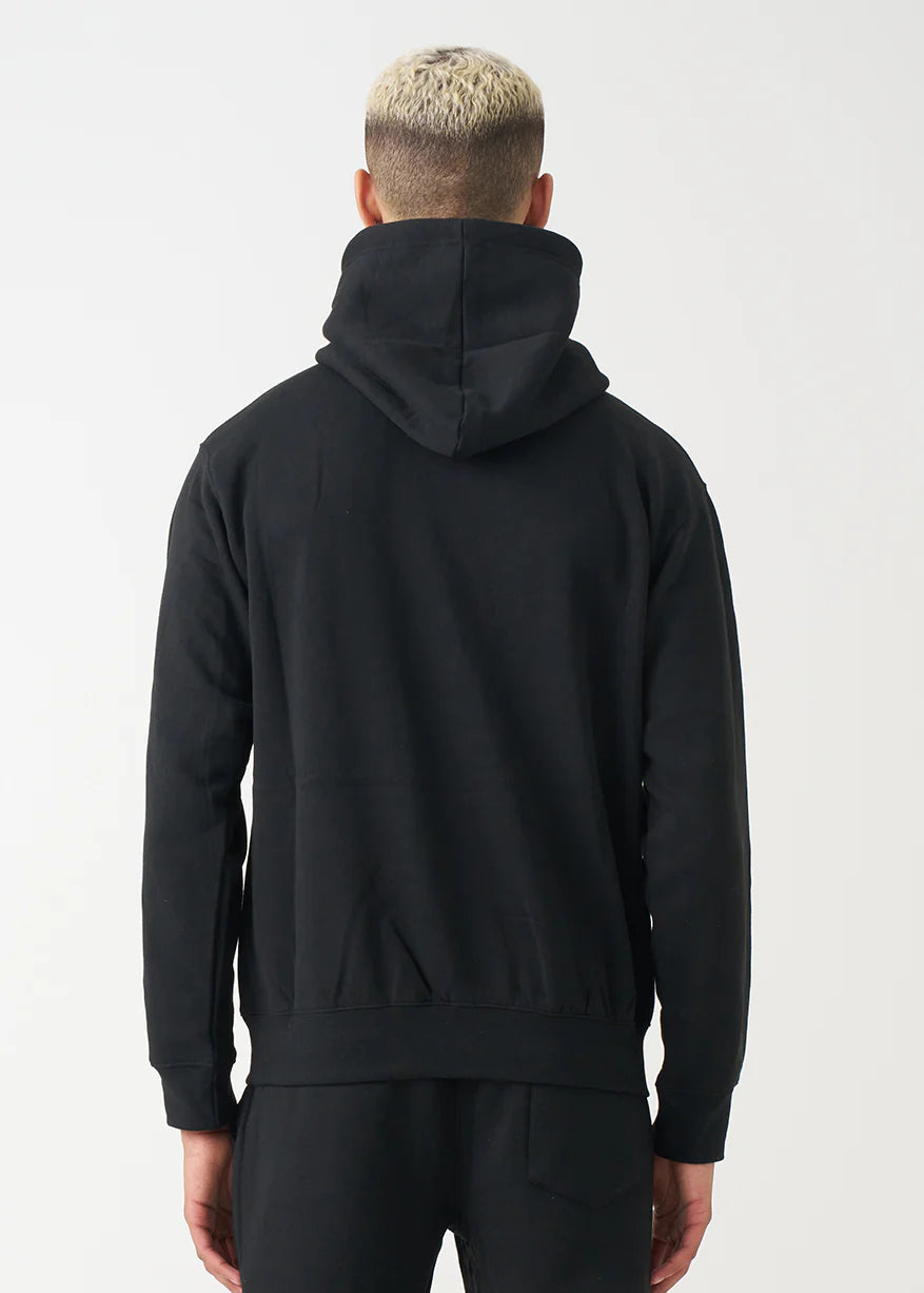 Black Heavy Blend Fleece Hooded SweatShirt