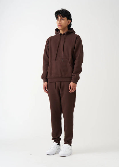 Brown Heavy Blend Fleece SweatSuit