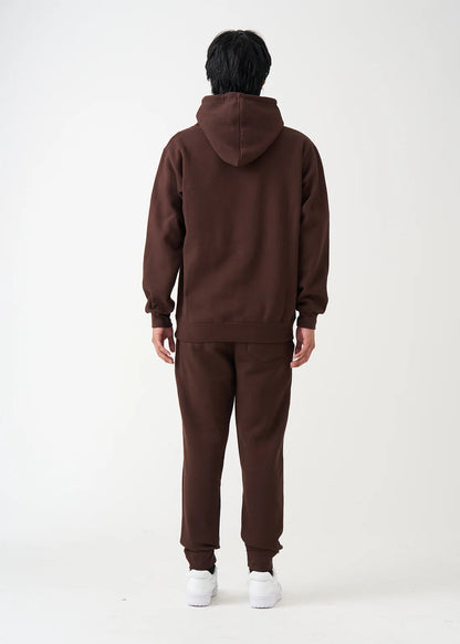 Brown Heavy Blend Fleece SweatSuit