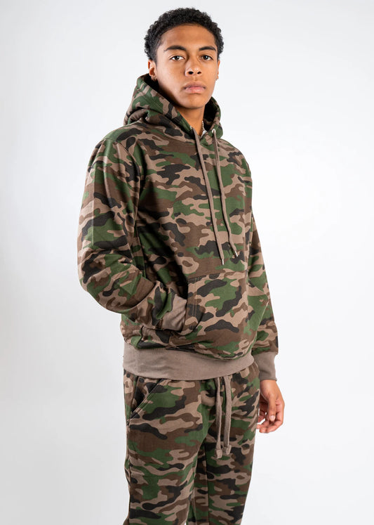 Camo Heavy Blend Fleece SweatSuit