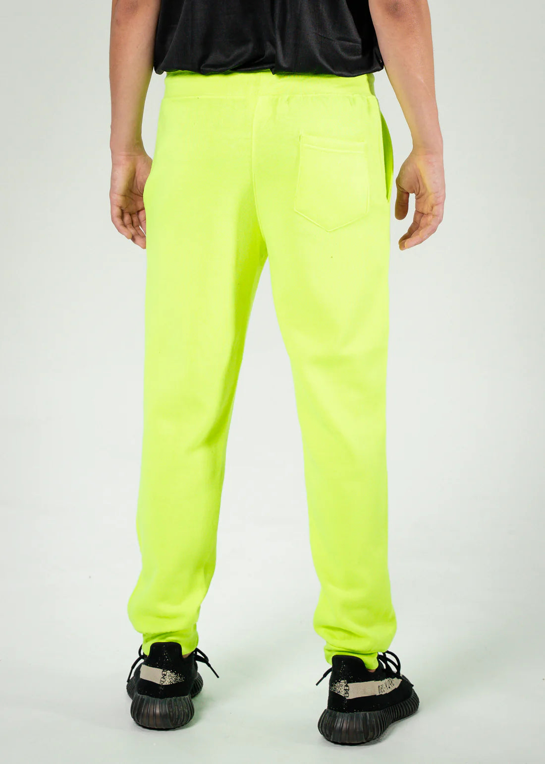 Neon Lime Heavy Blend Fleece Sweatpant