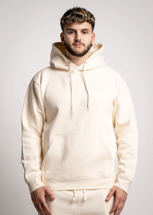 Off-White Heavy Blend Fleece Hooded SweatShirt