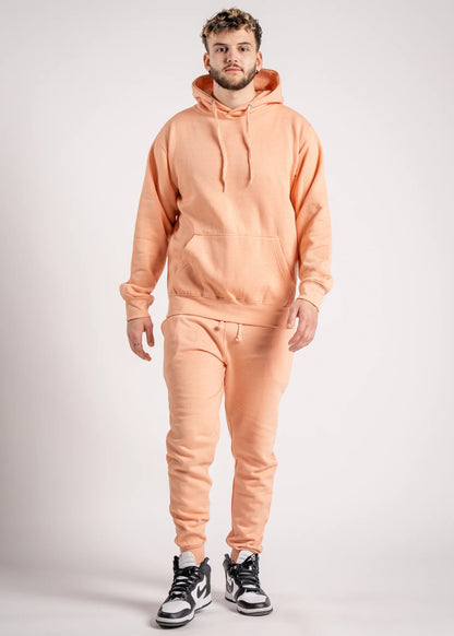 Peach Heavy Blend Fleece SweatSuit