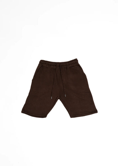 Brown Heavy Blend Fleece SweatShort