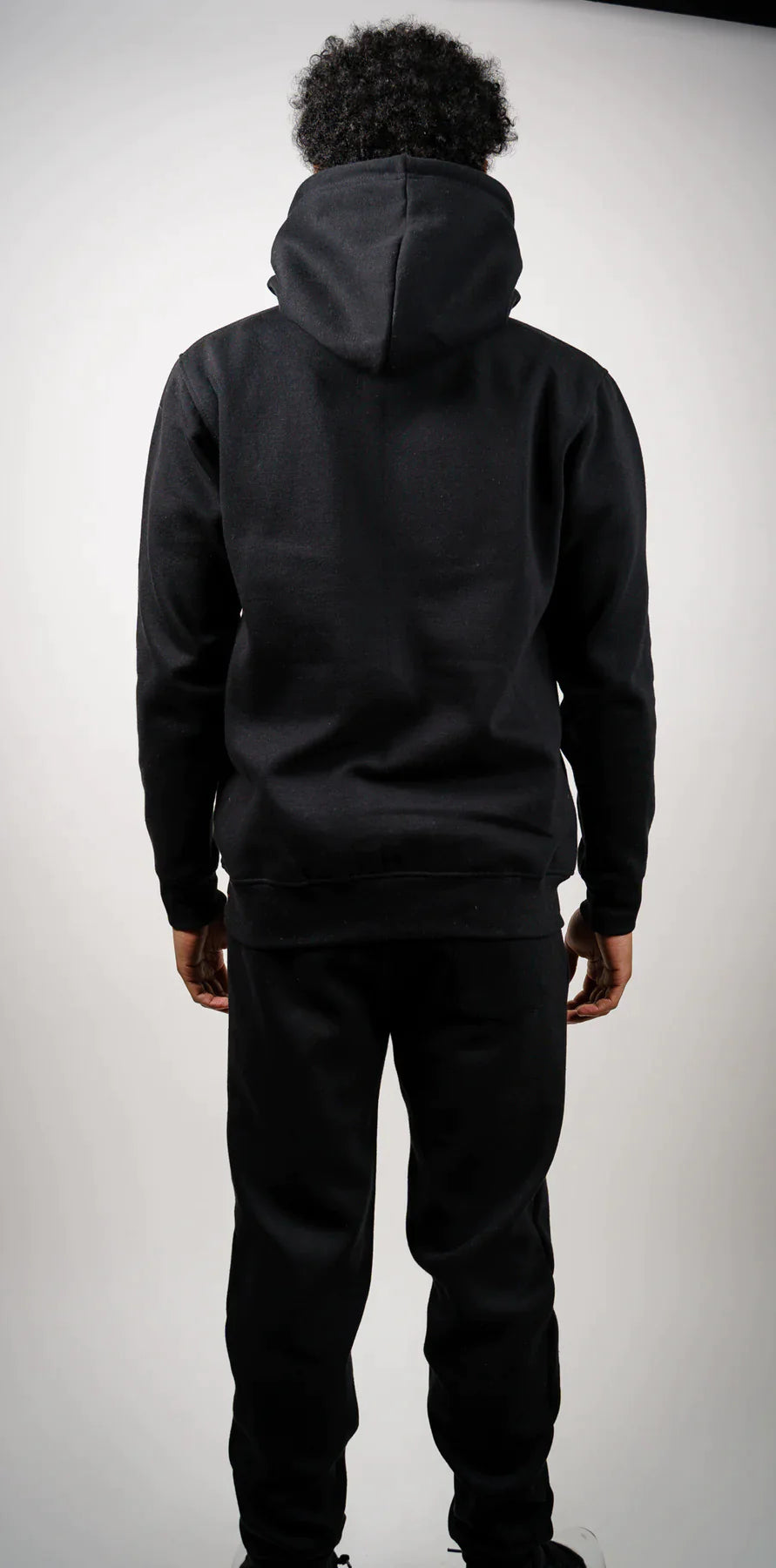 Black Tight Fleece SweatSuit