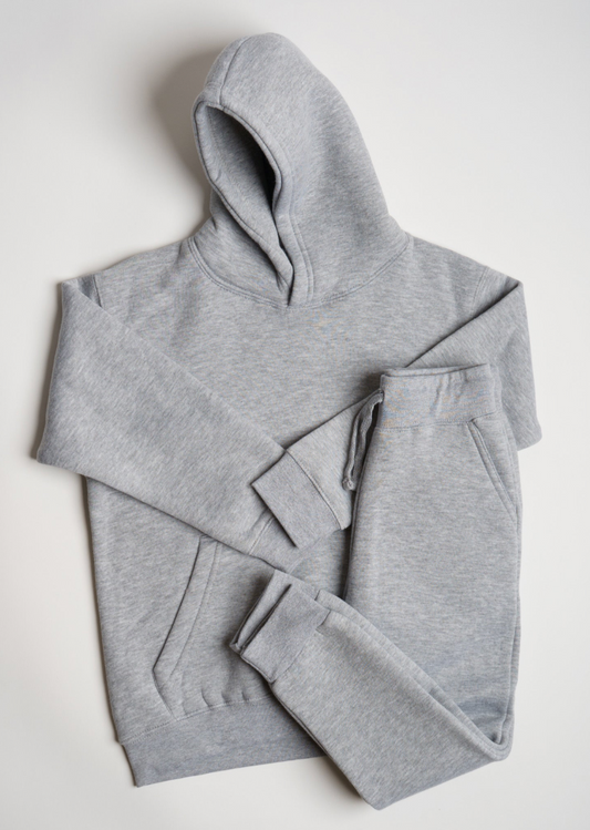 Gray Heavy Blend Kids SweatSuit