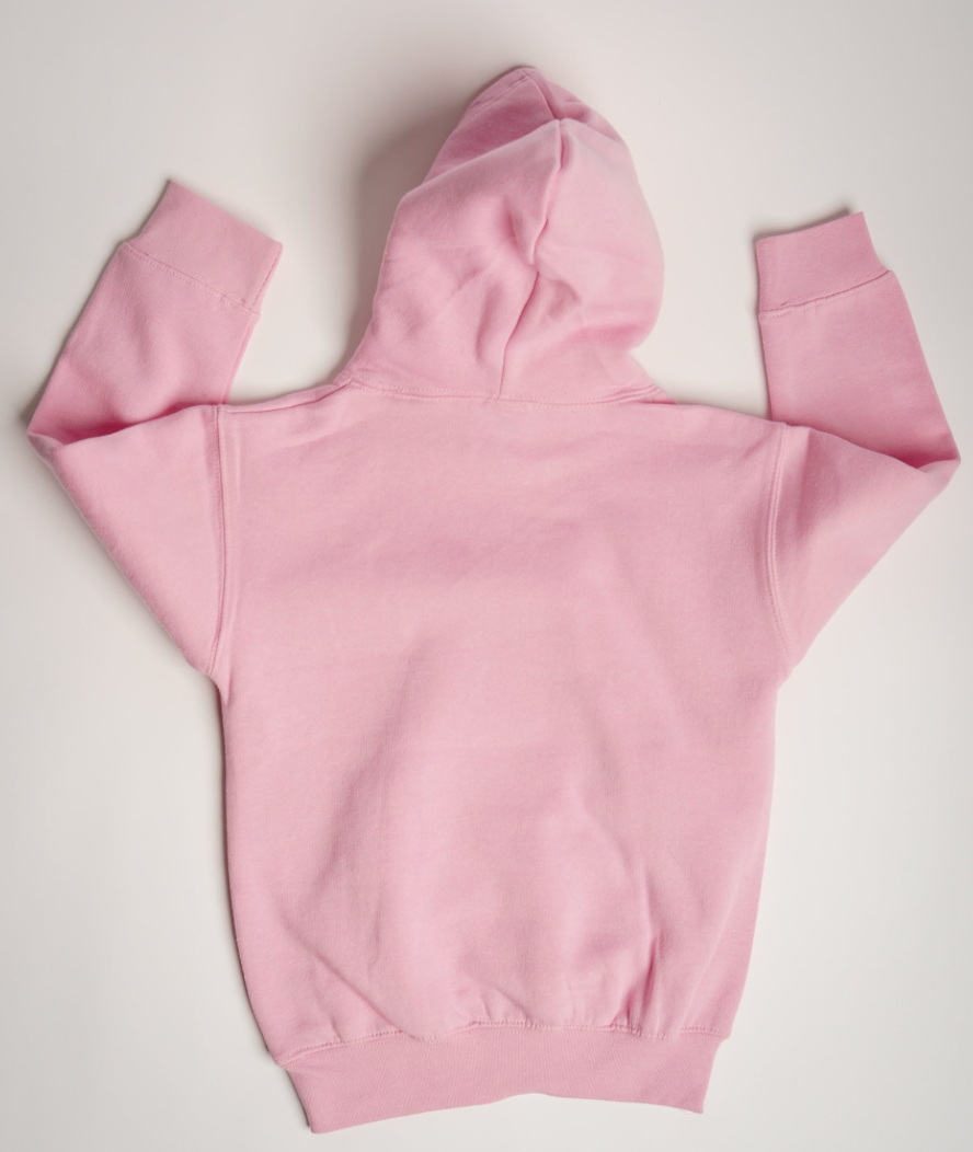 Light Pink Heavy Blend Kids SweatShirt