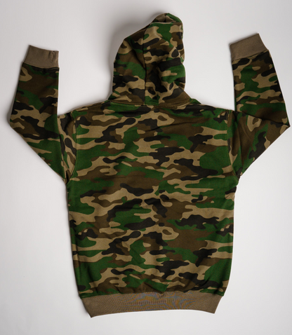 Camo Heavy Blend Kids SweatShirt