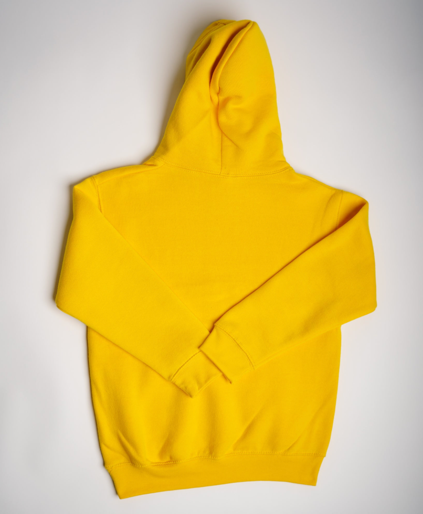 Yellow Heavy Blend Kids SweatShirt