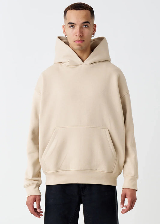 Sand Oversized Heavy Blend Fleece Hoodie