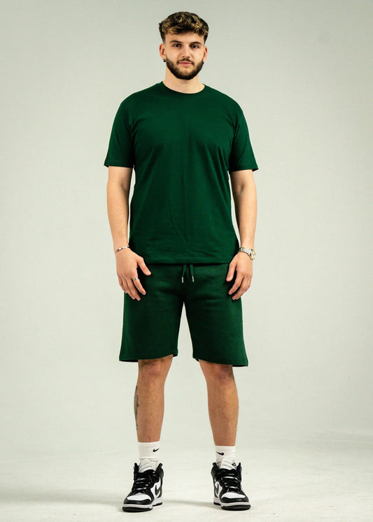 Hunter Green T-Shirt and Short Set