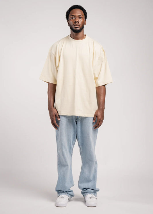 Ivory Heavyweight Oversized T-Shirt