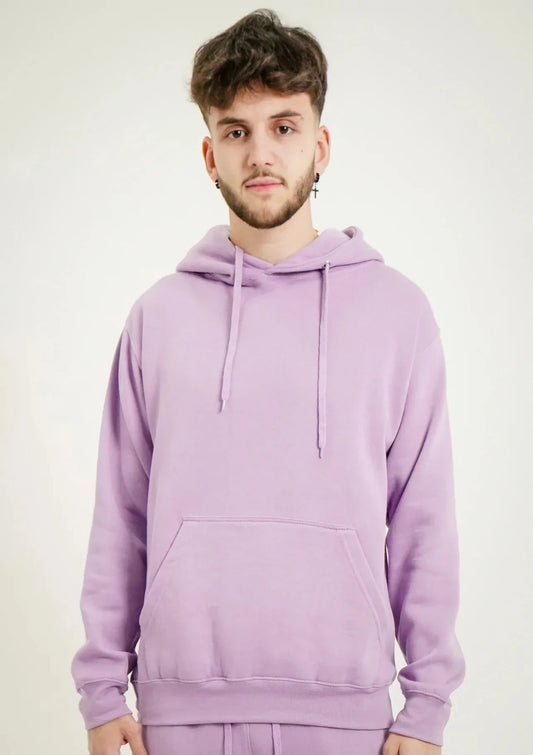 Hooded Sweatshirt in Lavender Heavy Blend Fleece