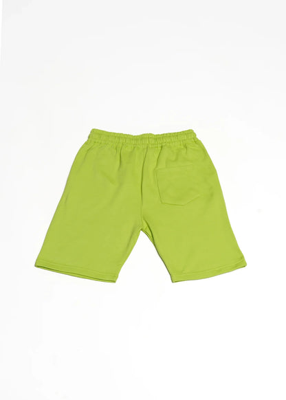 Lime Green Heavy Blend Fleece SweatShort