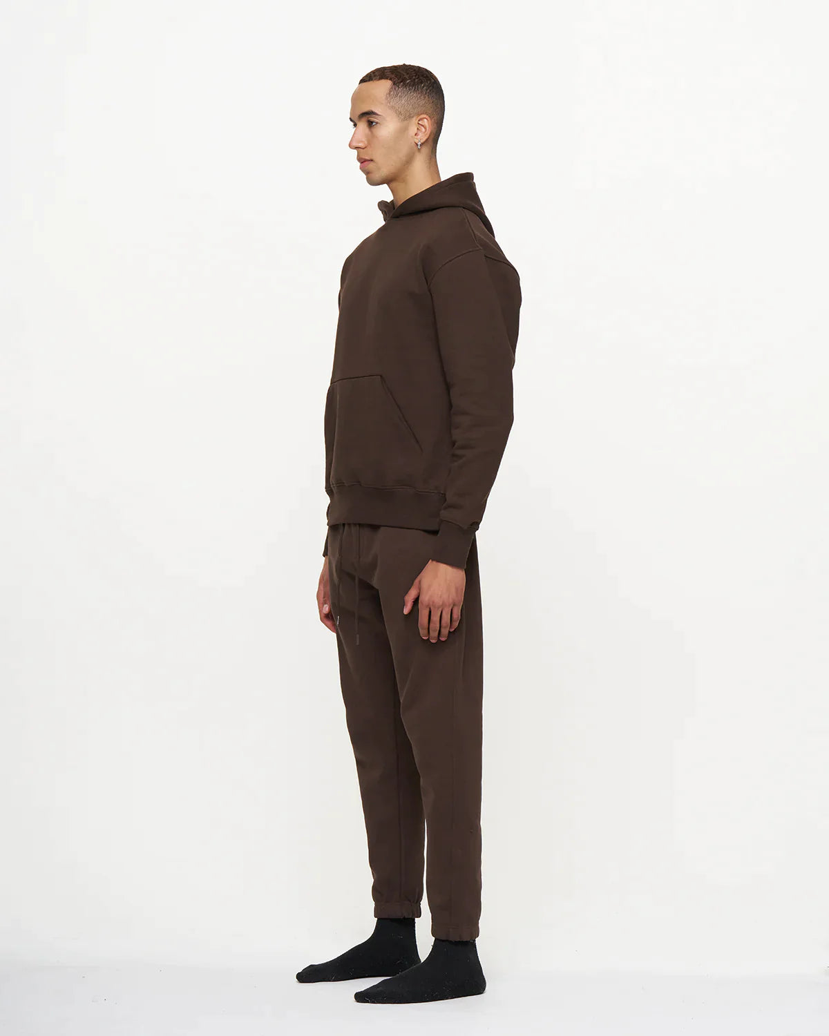 Brown Heavyweight Fleece SweatSuit